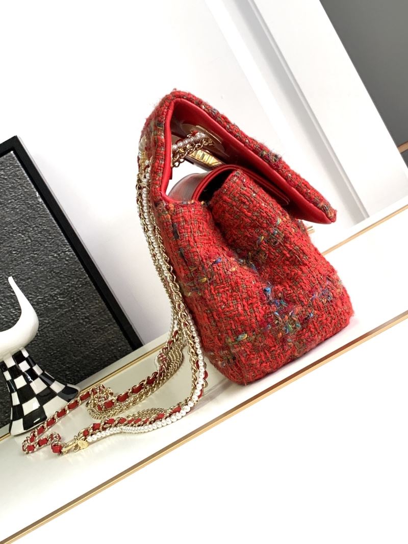 Ch**el top handle bags